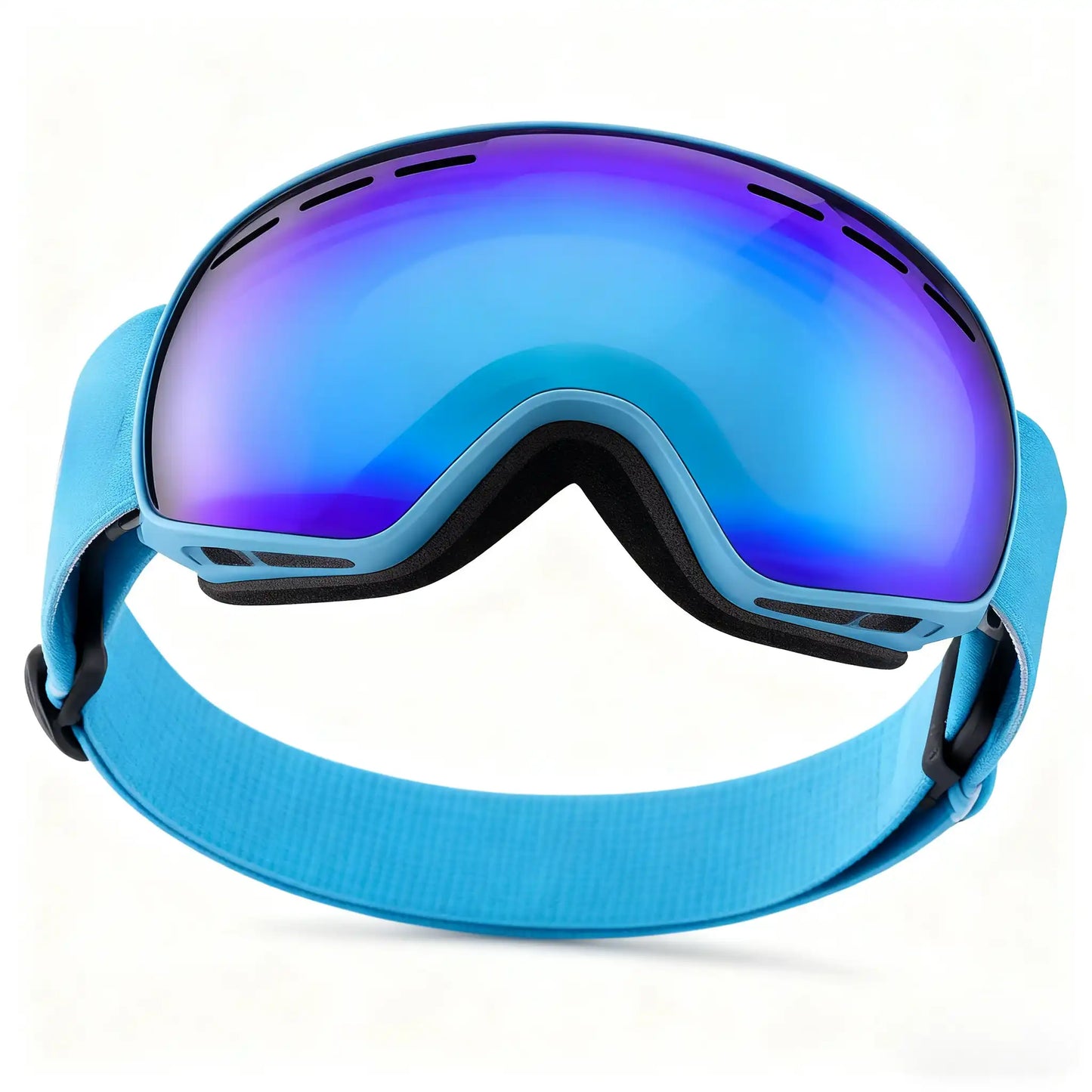 Blue Magnetic Ski Goggles