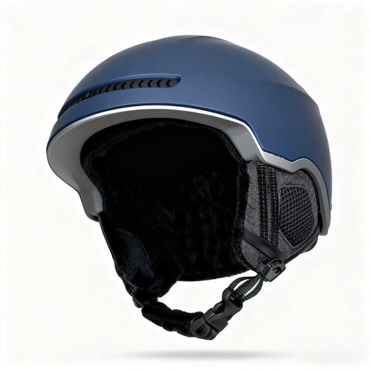 Blue Ski & Snowboard Helmet