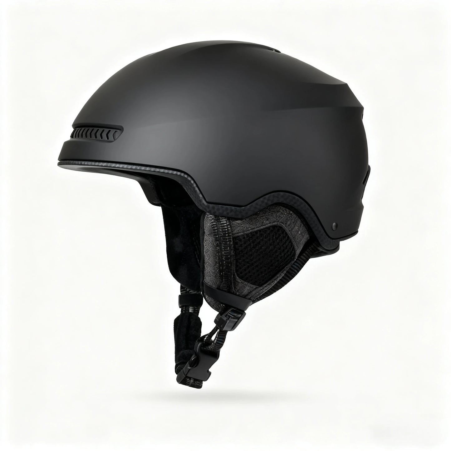 Black Ski & Snowboard Helmet