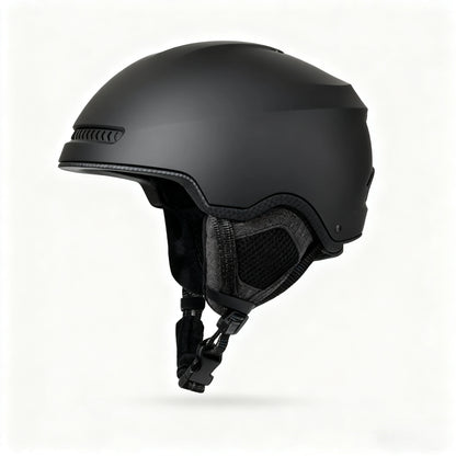 Black Ski & Snowboard Helmet