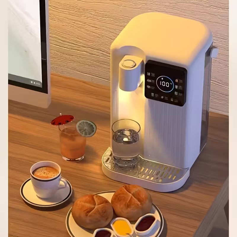 2000W Touchscreen LED Water Heater, Fast Heating for Home & Office