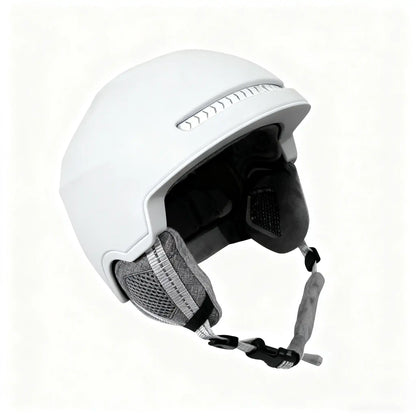 White Ski & Snowboard Helmet