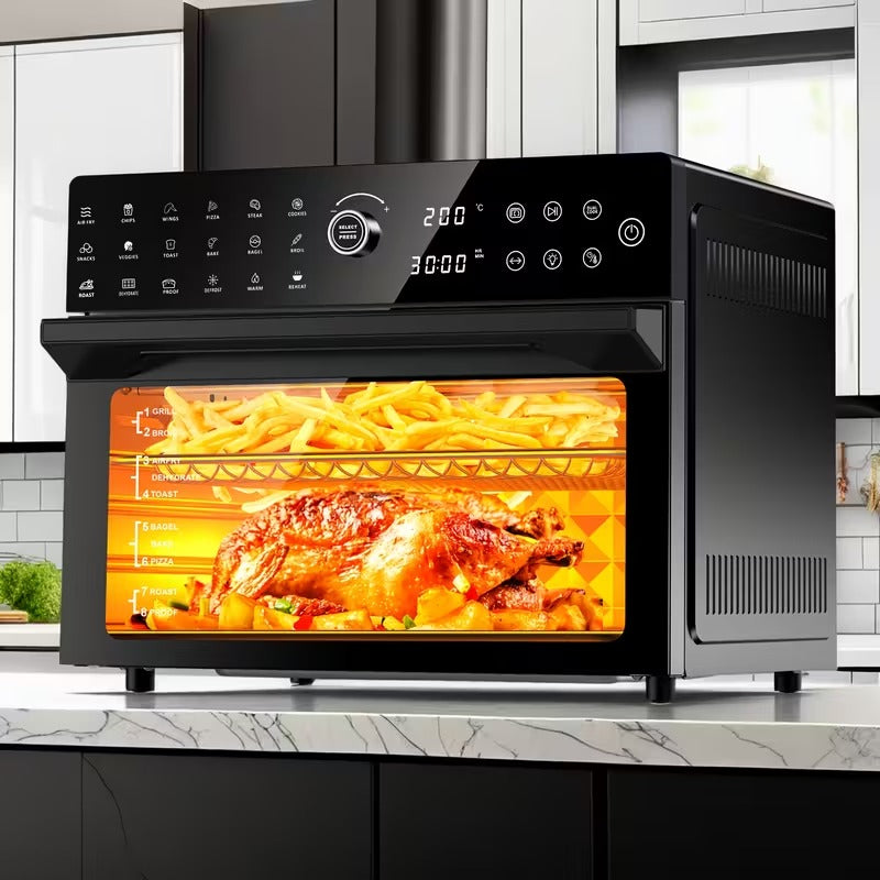 32-Quart Digital Air Fryer Oven Combo, 20-in-1 Convection Countertop Oven