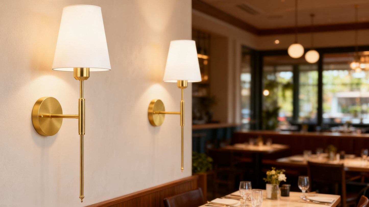 Wireless Battery-Powered Wall Lamps – Remote Control &amp; Multi-Color