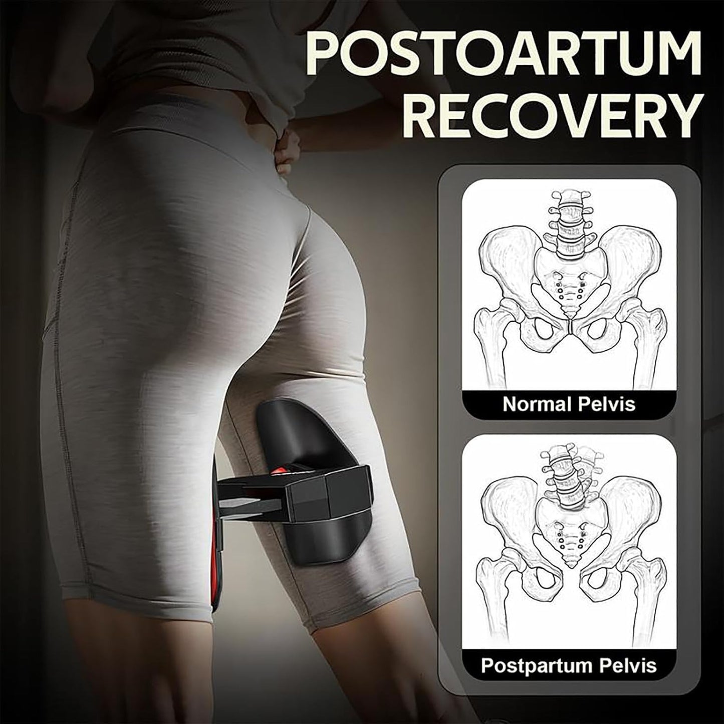 Pelvic Floor &amp; Thigh Trainer – Home Fitness Equipment for Men &amp; Women