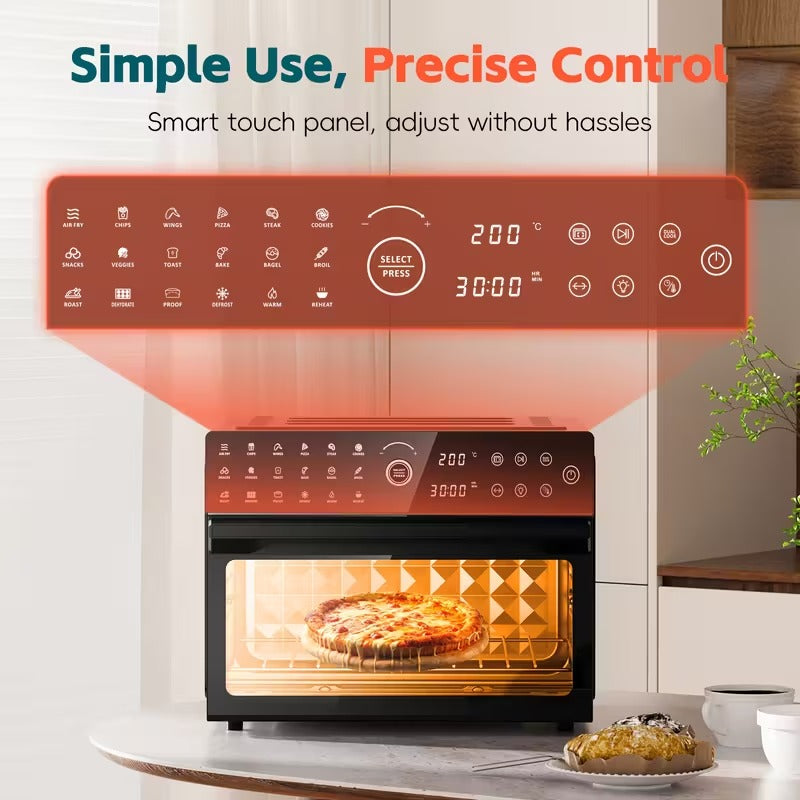 32-Quart Digital Air Fryer Oven Combo, 20-in-1 Convection Countertop Oven