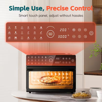 32-Quart Digital Air Fryer Oven Combo, 20-in-1 Convection Countertop Oven