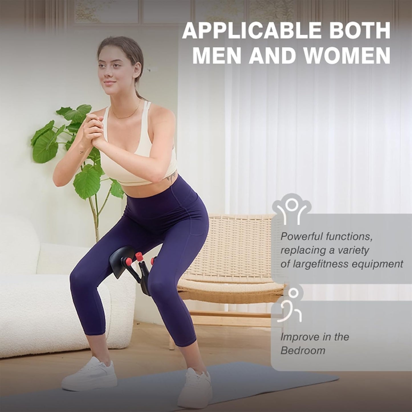 Pelvic Floor &amp; Thigh Trainer – Home Fitness Equipment for Men &amp; Women