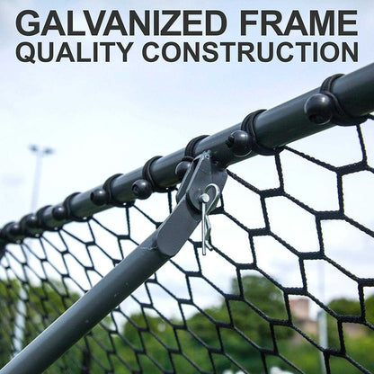 Football Rebounder Net - Practise Football Training Net Kickback Aid Target Goal  Soccer Training Equipment , Home Garden, Outdoor - Black