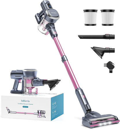 202 Cordless Vacuum Cleaner – Powerful 25KPa Suction &amp; 50-Minute Runtime