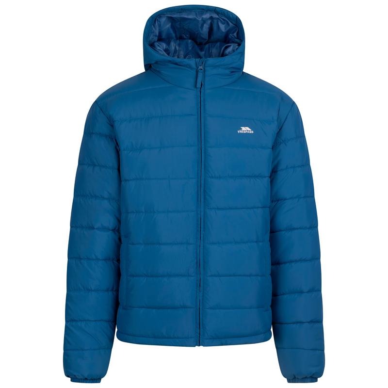 Men's Water-Resistant Windproof Quilted Casual Jacket