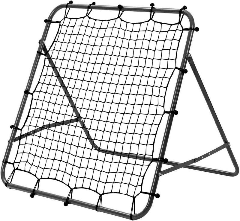 Football Rebounder Net - Practise Football Training Net Kickback Aid Target Goal  Soccer Training Equipment , Home Garden, Outdoor - Black