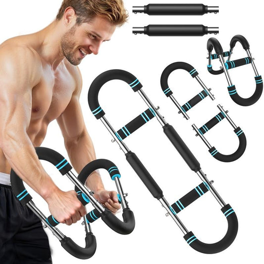 Power Twister Adjustable Weight Bar – Arm &amp; Core Strength Trainer